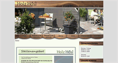 Desktop Screenshot of holz-hoesl.com